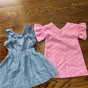 2 beautiful like new 3t dresses from Janie and Jack and Jcrew crewcuts